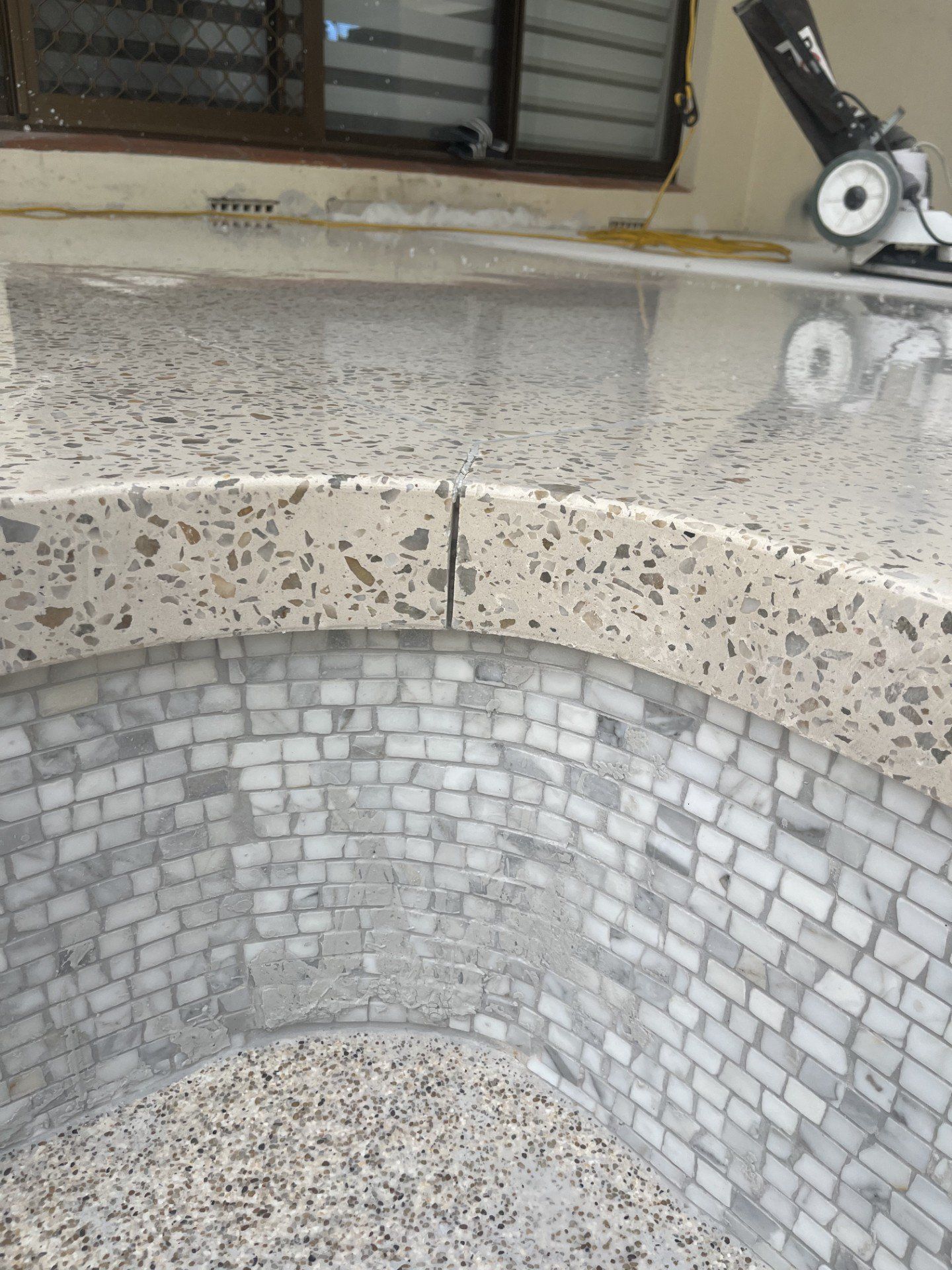 Pool coping detail